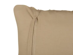 New Beliani Cuscino decorativo COLLOMIA Bouclé 45 x 45 cm Trama geometrica Beige