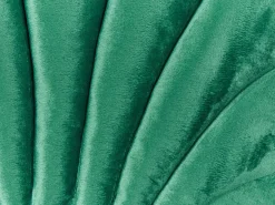 Hot Beliani Cuscino decorativo CONSOLIDA Velluto 47 x 35 cm smeraldo Tinta unita Verde