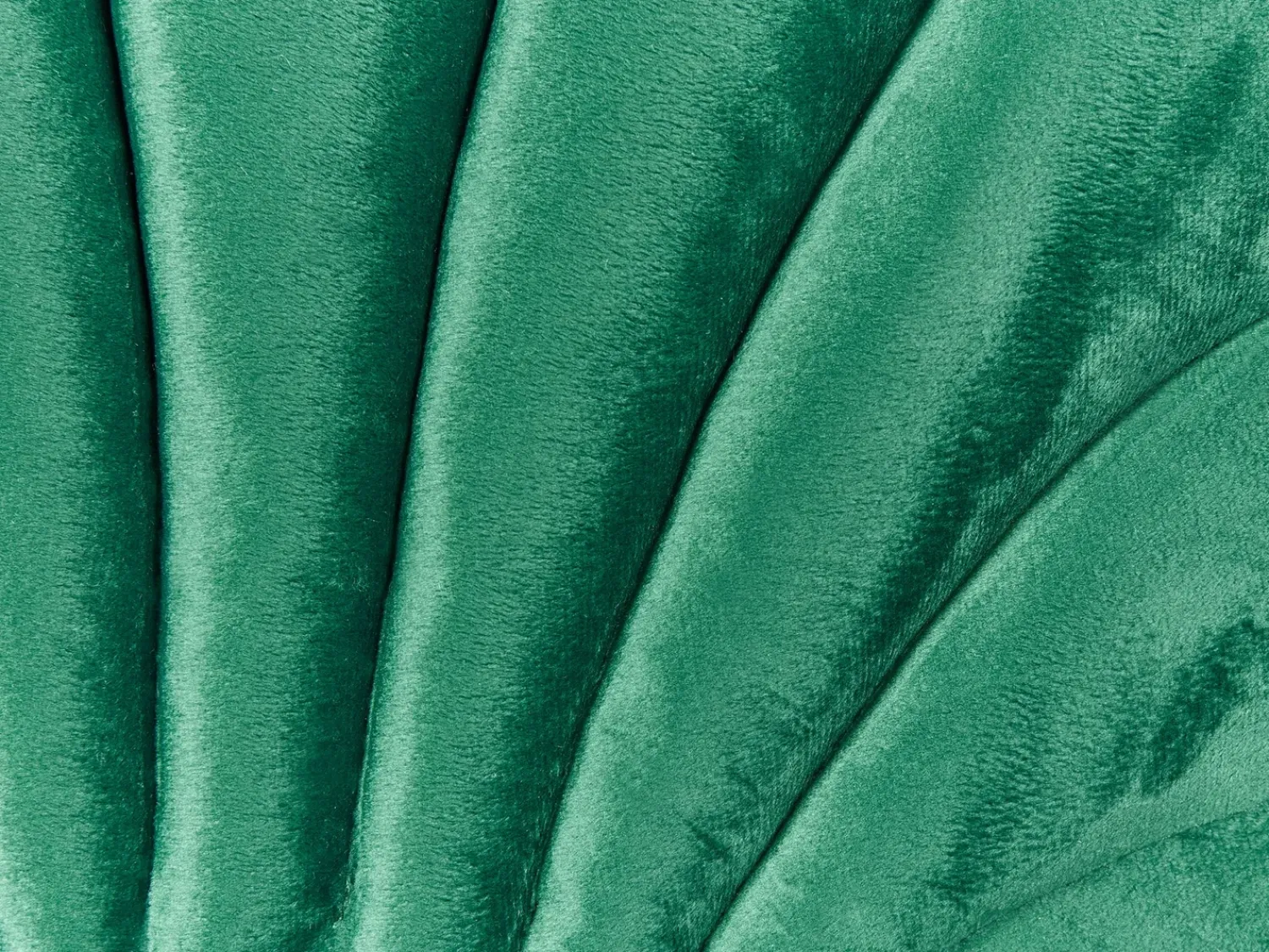 Hot Beliani Cuscino decorativo CONSOLIDA Velluto 47 x 35 cm smeraldo Tinta unita Verde