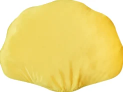 Beliani Cuscino decorativo CONSOLIDA Velluto 47 x 35 cm Tinta unita Giallo