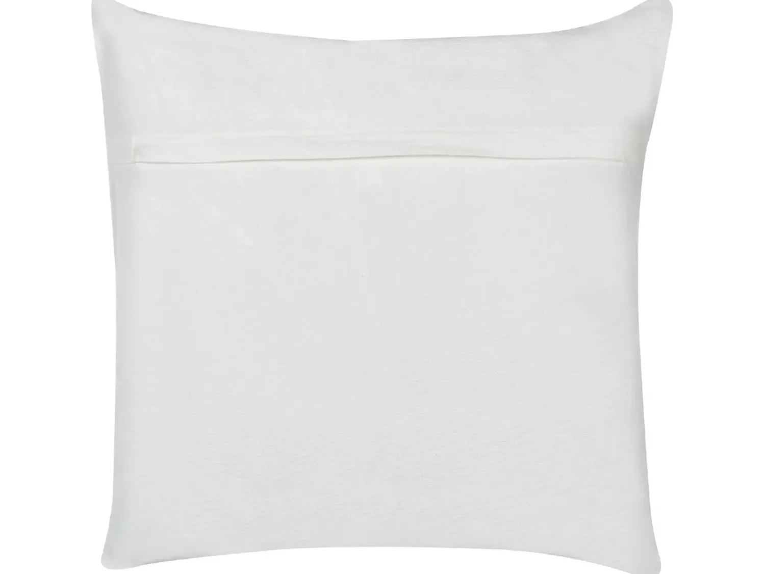 Beliani Cuscino decorativo DILLENIA Cotone 45 x 45 cm Bianco Bianco Grigio Multicolore