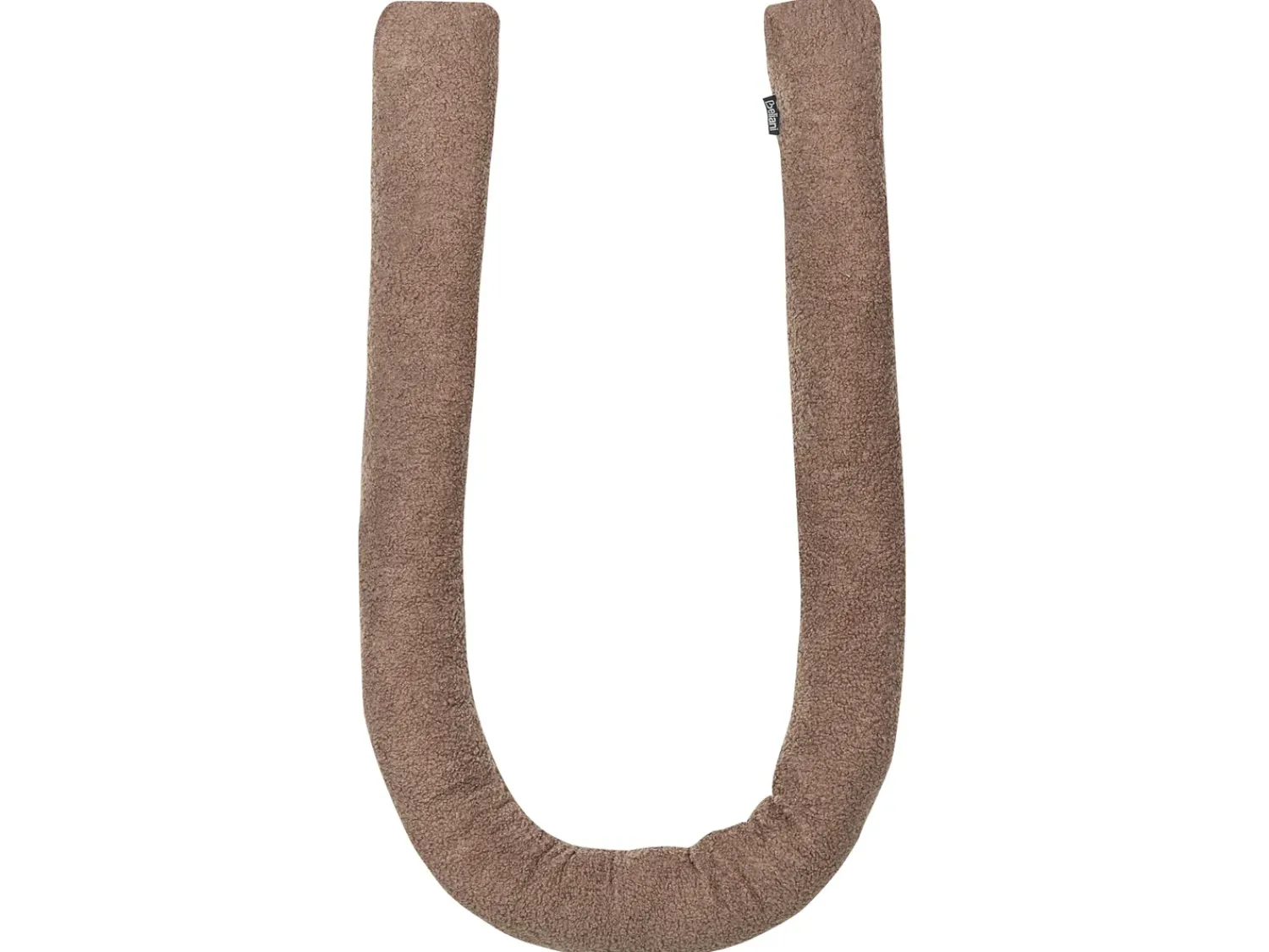 Discount Beliani Cuscino decorativo GLADIOLUS Bouclé 172 x 14 cm Tinta unita Marrone