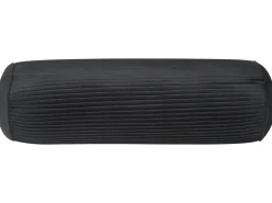 Hot Beliani Cuscino decorativo JONQUIL Velluto 22 x 60 cm Tinta unita Nero