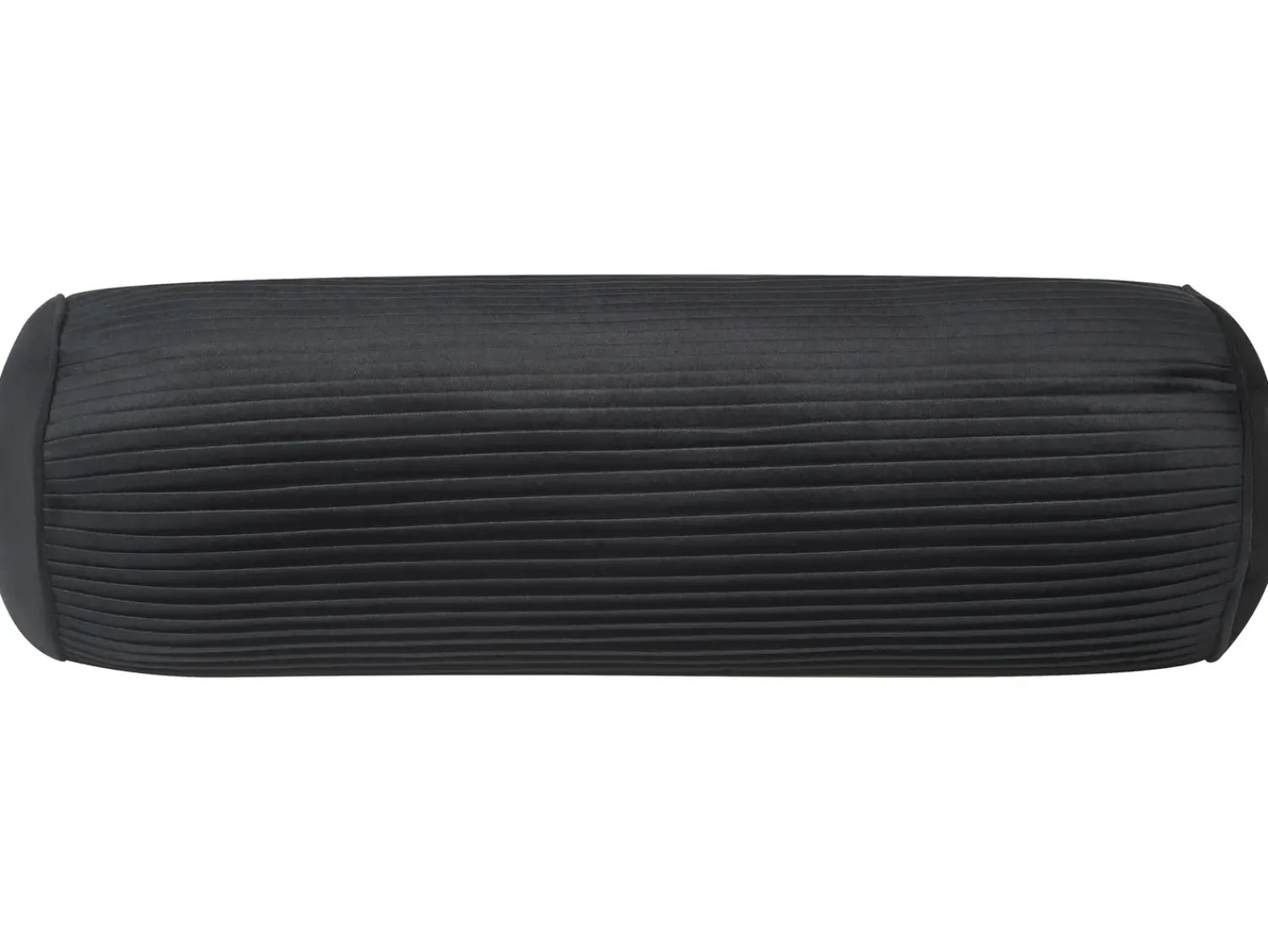 Hot Beliani Cuscino decorativo JONQUIL Velluto 22 x 60 cm Tinta unita Nero