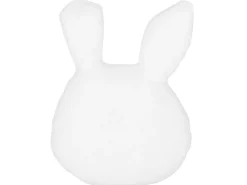 Outlet Beliani Cuscino decorativo KANPUR Cotone 53 x 43 cm Bianco Lepre Bianco Nero