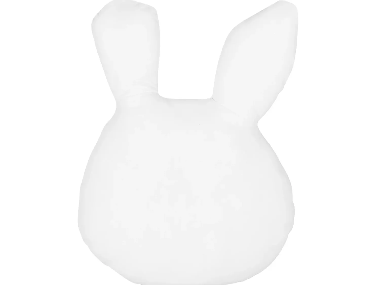 Outlet Beliani Cuscino decorativo KANPUR Cotone 53 x 43 cm Bianco Lepre Bianco Nero