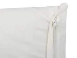Beliani Cuscino decorativo LARICS Cotone 45 x 45 cm Verde Trama orientale Bianco Verde