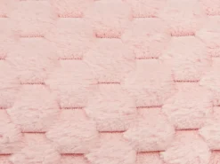 Online Beliani Cuscino decorativo LINDEN Finta pelliccia 22 x 60 cm Tinta unita Rosa
