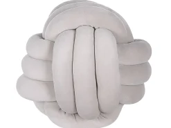 New Beliani Cuscino decorativo MALNI Velluto chiaro Tinta unita Grigio