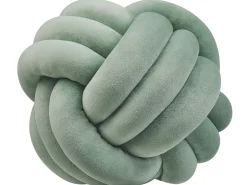 Beliani Cuscino decorativo MALNI Velluto 30 x 30 cm menta Tinta unita Verde