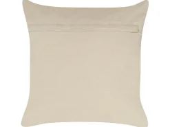 Online Beliani Cuscino decorativo OUJDA Cotone 50 x 50 cm Trama geometrica Rame