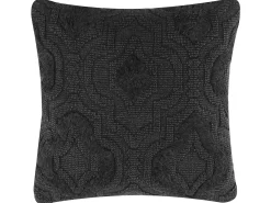 Discount Beliani Cuscino decorativo PAIKA Cotone 45 x 45 cm scuro Tinta unita Grigio
