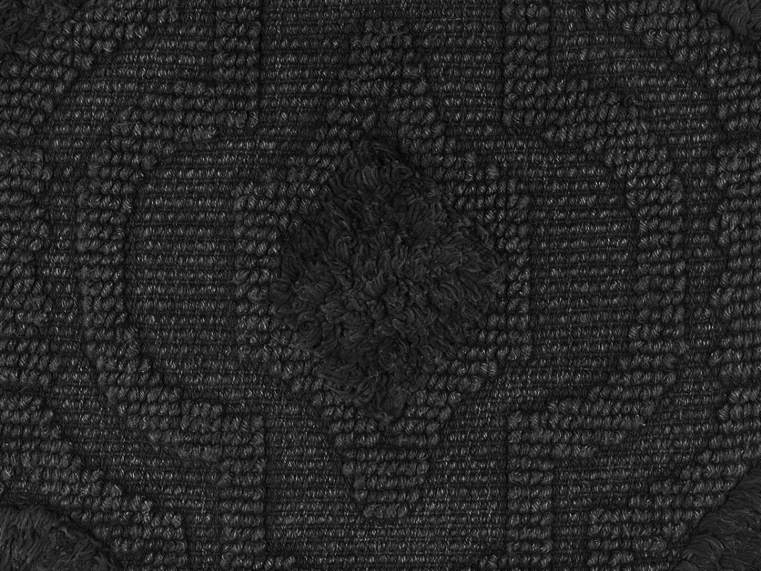 Discount Beliani Cuscino decorativo PAIKA Cotone 45 x 45 cm scuro Tinta unita Grigio