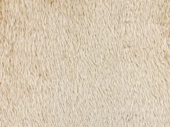 New Beliani Cuscino decorativo PILEA Finta pelliccia 45 x 45 cm Tinta unita Beige