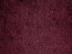 Hot Beliani Cuscino decorativo PILEA Finta pelliccia 45 x 45 cm Bordeaux Tinta unita Rosso