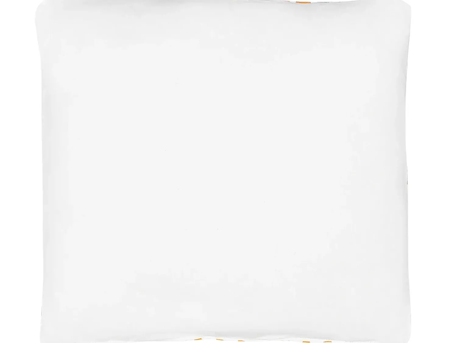 Clearance Beliani Cuscino decorativo RADZKOT Cotone 40 x 40 cm Arancione Bianco Arancione Nero