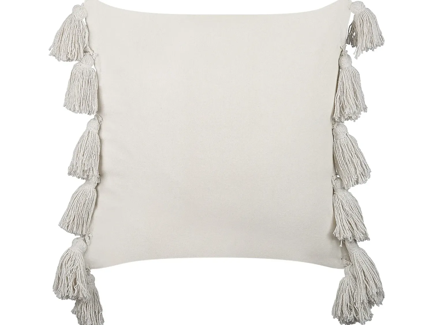 Sale Beliani Cuscino decorativo ROCHEA Cotone 45 x 45 cm Nero A strisce Bianco Nero