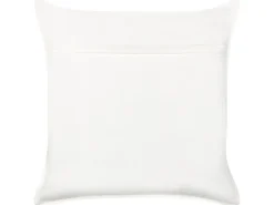 Best Beliani Cuscino decorativo ROCKWEED Cotone 45 x 45 cm Bianco Trama floreale Bianco Blu