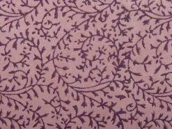 Outlet Beliani Cuscino decorativo ROMNEYA Velluto 45 x 45 cm Trama floreale Rosa