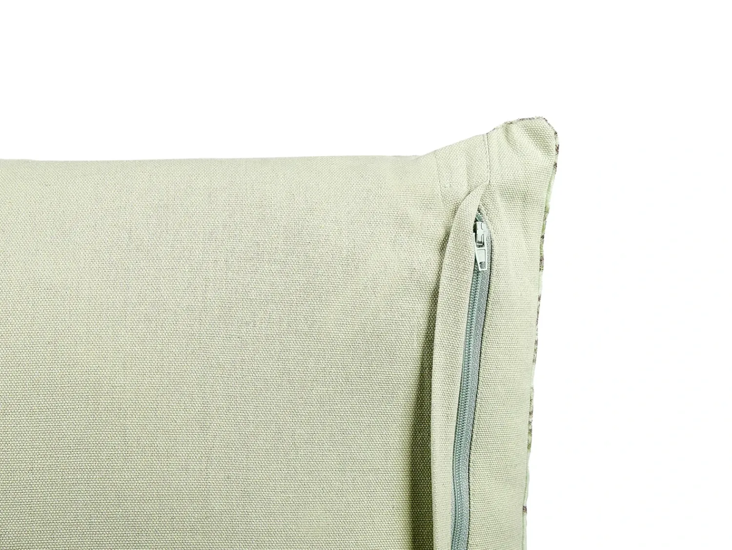 Online Beliani Cuscino decorativo RUNGIA Velluto 45 x 45 cm Trama floreale Verde