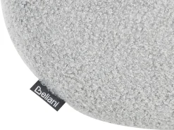 Online Beliani Cuscino decorativo SALVIA Bouclé 30 x 30 cm Tinta unita Grigio