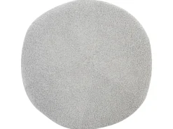 Online Beliani Cuscino decorativo SALVIA Bouclé 30 x 30 cm Tinta unita Grigio