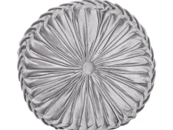 Discount Beliani Cuscino decorativo UDALA Velluto 40 x 40 cm Tinta unita Grigio