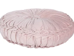 Hot Beliani Cuscino decorativo UDALA 40 x 40 cm Tinta unita Rosa