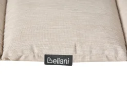 Beliani Cuscino per sdraio BRESCIA PREMIUM 180 x 60 cm chiaro Beige