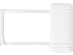 Hot Beliani Cuscino per sdraio BRESCIA PREMIUM 180 x 60 cm sporco Bianco