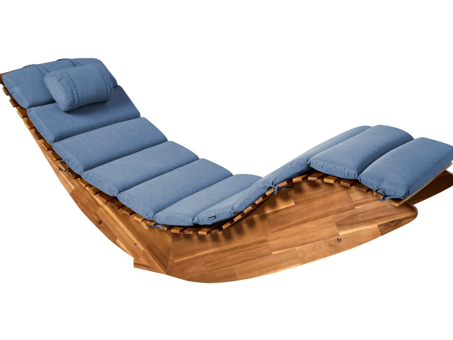 Outlet Beliani BRESCIA PREMIUM 180 x 60 cm Blu