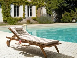 Best Beliani Cuscino per sdraio CESANA PREMIUM 192 x 56 cm chiaro Beige