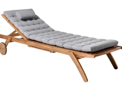 Hot Beliani Cuscino per sdraio CESANA PREMIUM 192 x 56 cm chiaro Grigio