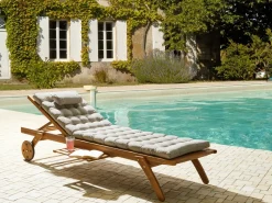 Clearance Beliani Cuscino per sdraio CESANA PREMIUM 192 x 56 cm Tortora Beige