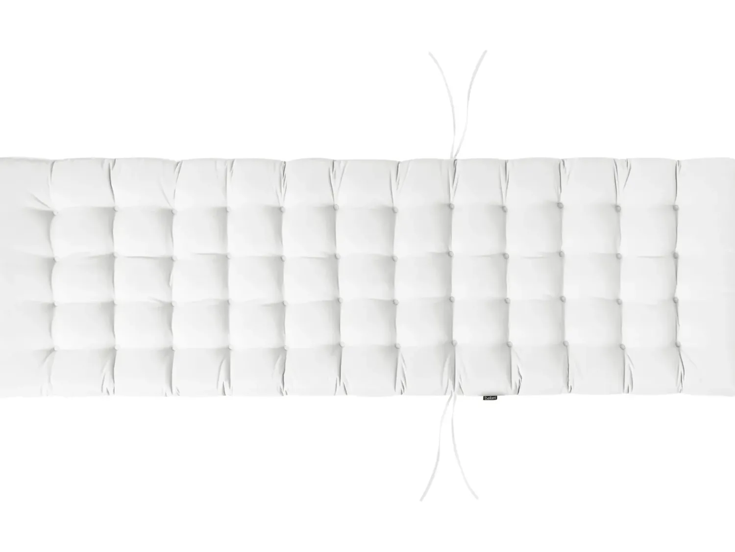Clearance Beliani Cuscino per sdraio CESANA PREMIUM 192 x 56 cm sporco Bianco