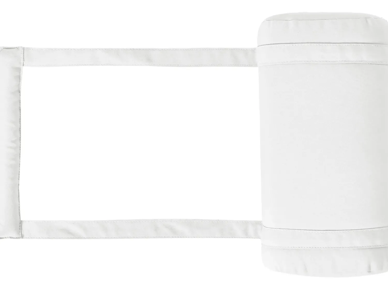 Clearance Beliani Cuscino per sdraio CESANA PREMIUM 192 x 56 cm sporco Bianco