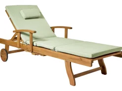 Hot Beliani Cuscino per sdraio TOSCANA/JAVA/AMANTEA PREMIUM 189 x 58 cm Verde