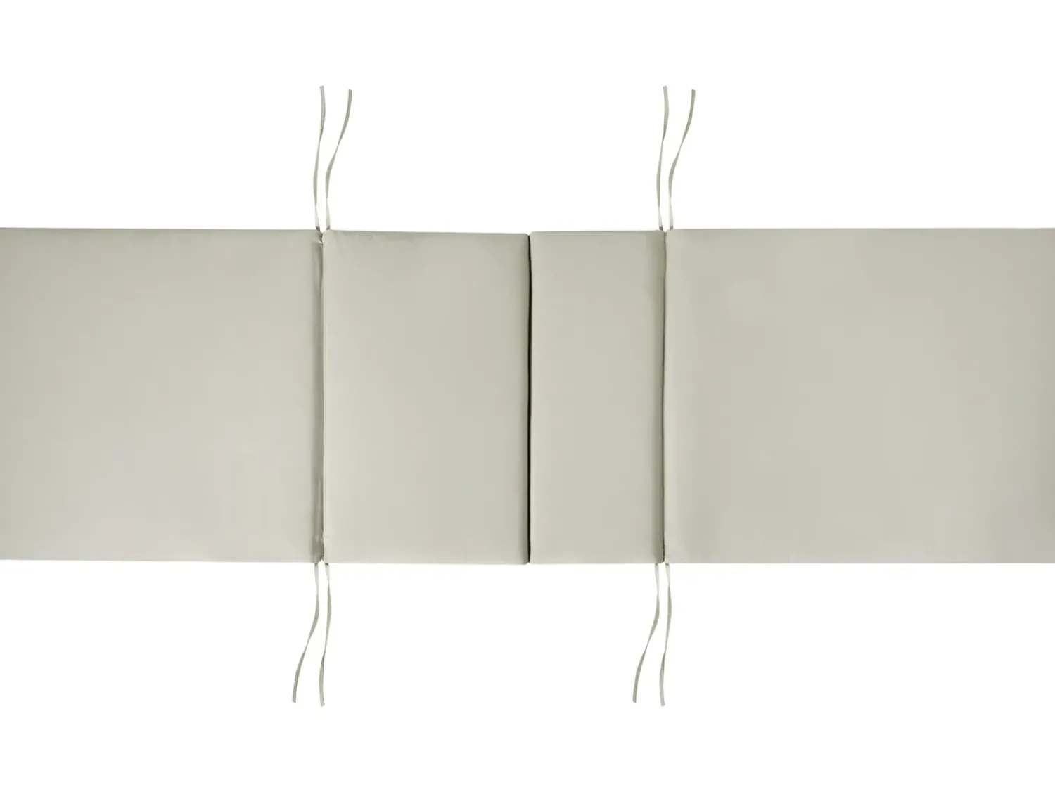 Beliani Cuscino per sdraio TOSCANA/JAVA/AMANTEA PREMIUM 189 x 58 cm Tortora Beige