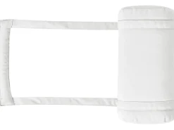 Online Beliani Cuscino per sdraio TOSCANA/JAVA/AMANTEA PREMIUM 189 x 58 cm sporco Bianco