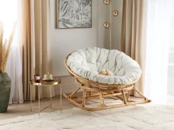 Discount Beliani Cuscino per sedia SALVO/ ORVIETO 127 x 127 cm chiaro Beige