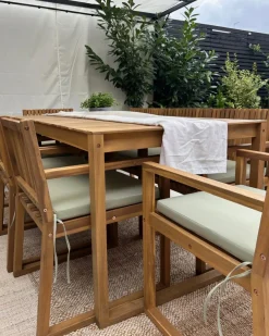 Sale Beliani SASSARI PREMIUM 46 x 46 cm chiaro Verde