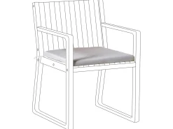 Outlet Beliani SASSARI PREMIUM 46 x 46 cm chiaro Grigio