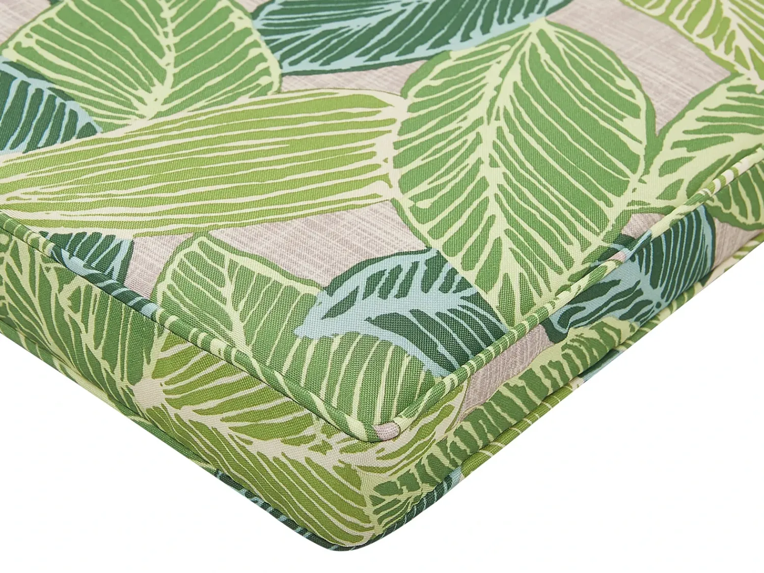 Outlet Beliani Cuscino per sedia SASSARI 46 x 46 cm Verde chiaro Beige Verde