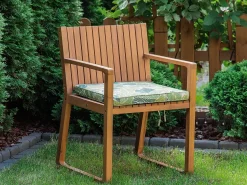 Outlet Beliani Cuscino per sedia SASSARI 46 x 46 cm Verde chiaro Beige Verde