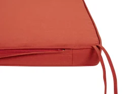 Hot Beliani Cuscino per sedile a panca SOVANA scuro Rosso