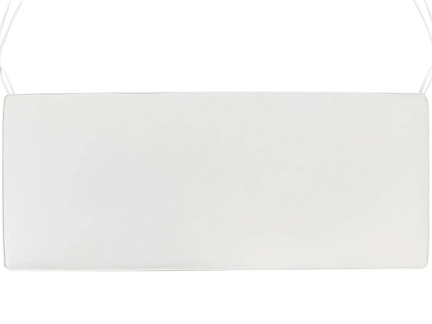 Outlet Beliani Cuscino per sedile a panca SOVANA 108 x 45 cm sporco Bianco