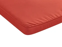 Beliani Cuscino per sedile a panca VIVARA 169 x 50 cm scuro Rosso