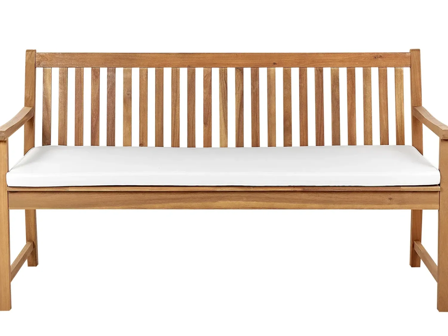 Best Beliani Cuscino per sedile a panca VIVARA sporco Bianco