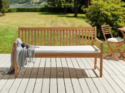Best Beliani Cuscino per sedile a panca VIVARA sporco Bianco