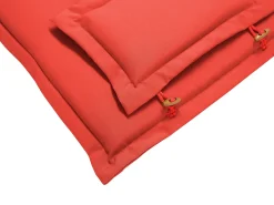 Outlet Beliani Cuscino Schiena/Seduta TOSCANA 50 x 70 cm Rosso